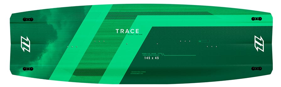 North Kiteboarding Trace TT Lightwind Kitesurf Board top sheet graphic