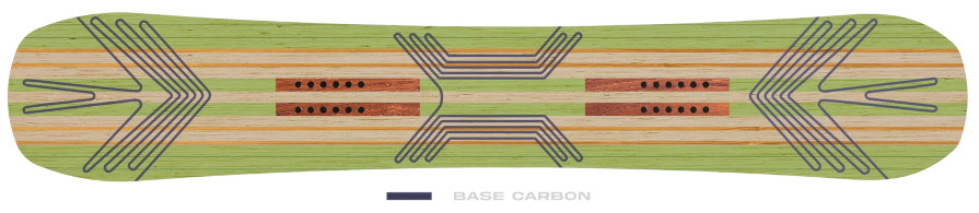 Never Summer Proto FR Triple Camber Freeride Snowboard Carbon