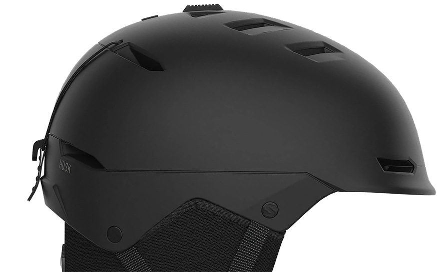 Salomon Husk Unisex Snow Helmet Black in listing