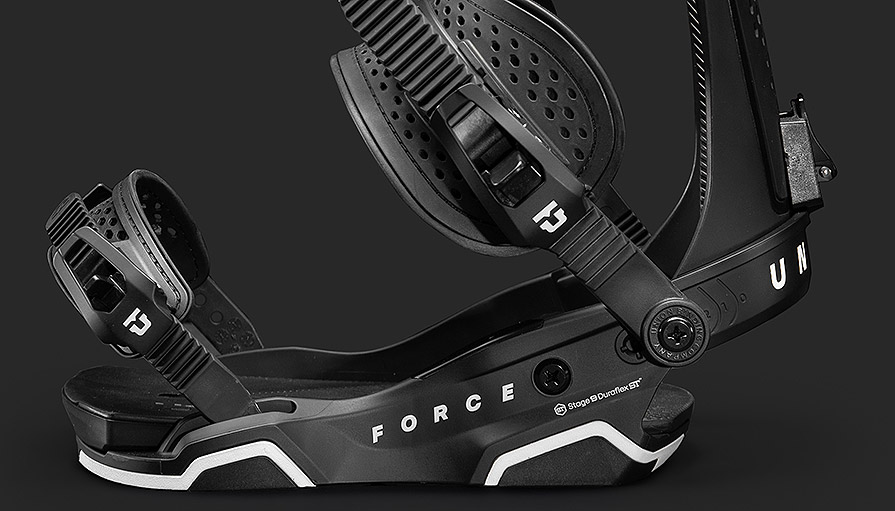 Union Force Gunmetal Mens Snowboard Binding