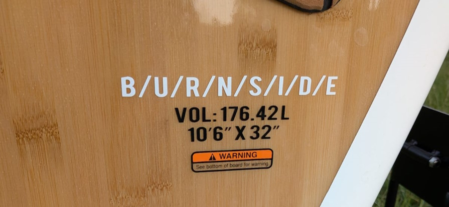 OBrien Burnside Solid Paddle Board