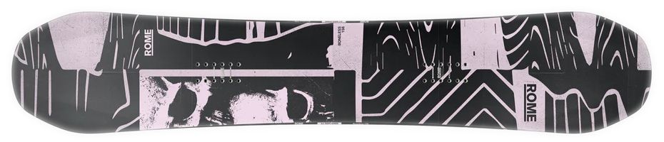 Rome Boneless Snowbaord 26 Top View