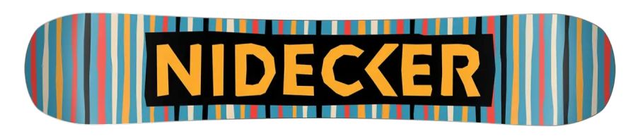 Nidecker Cheat Code Snowboard Graphic