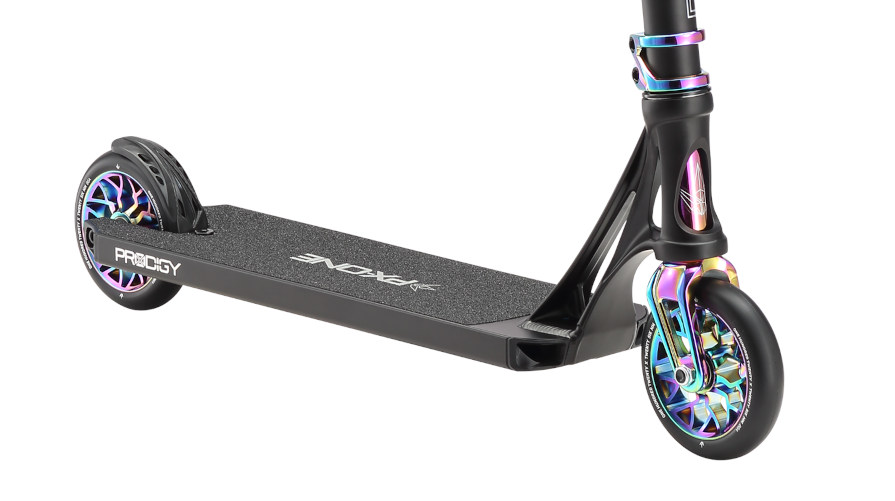 Blunt Prodigy X One Black Oil Slick Park Stunt Scooter