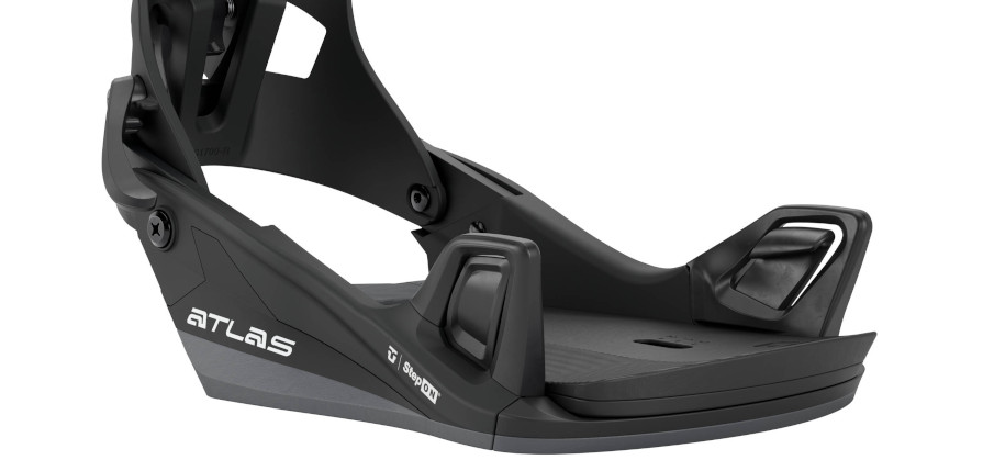 Union Atlas Step On Black Snowboard Bindings