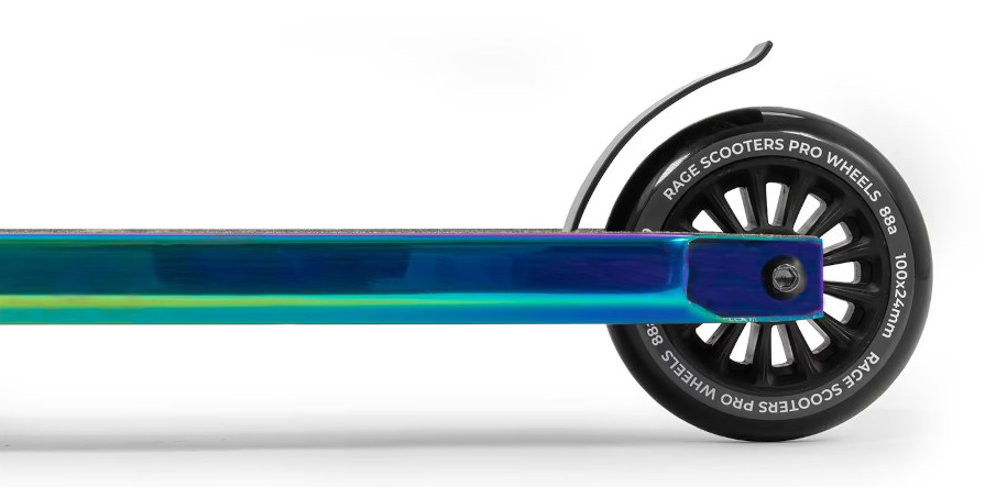 Slamm Scooters Rage One Neochrome Stunt Scooter