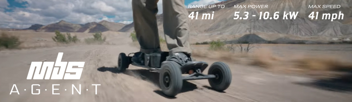 MBS Agent Electric Mountainboard