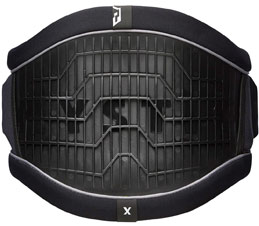 Mystic Warrior X Waist Kitesurf Harness Black