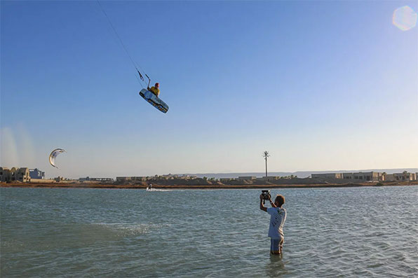 Kitesurfing in Egypt on ATBShop Kite Trip