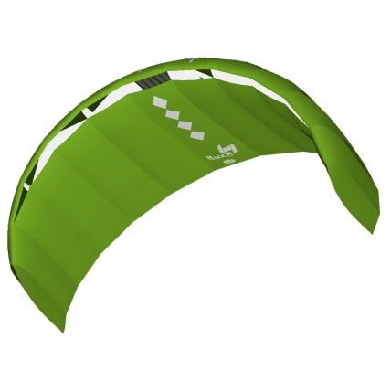 HQ4 Fluxx Trainer Kite 1.8m Green
