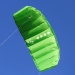 HQ4 Fluxx Trainer Kite 1.8m Green Flying