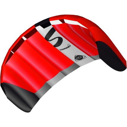 HQ Symphony Pro 1.3m Neon Red Power Kite