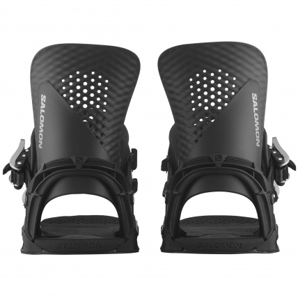 Salomon Hologram Black Snowboard Bindings 2025