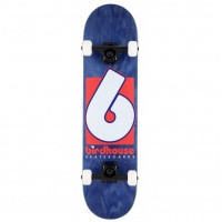 Birdhouse - Stage 3 B Logo Navy Red 7.75 Skateboard Complete