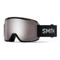 Smith - Squad Black ChromaPop Sun Platinum Mirror Lens + Spare Snow Goggles