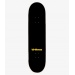 B Logo 8.25 Black Yellow Skateboard Deck
