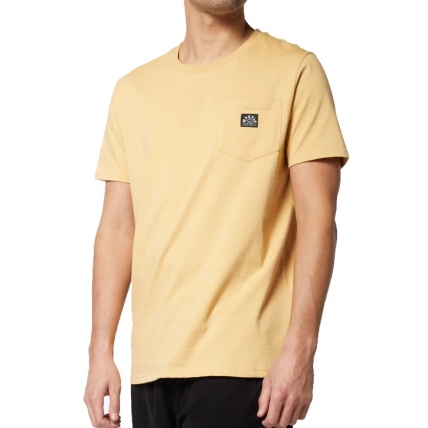 Mystic The Pocket Tee Warm Sand