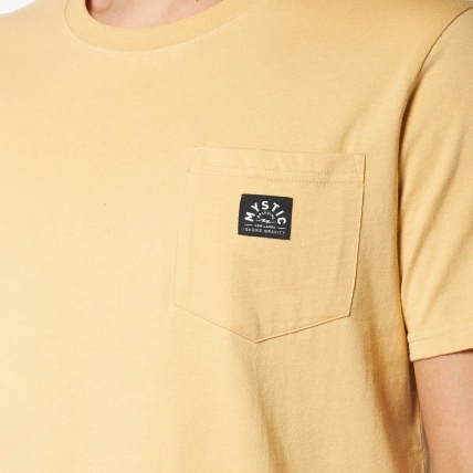 Mystic The Pocket Tee Warm Sand