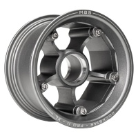 MBS - Rockstar Pro II XL Aluminium Hub Platinum