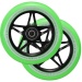 S3 110mm Green Black Scooter Wheel