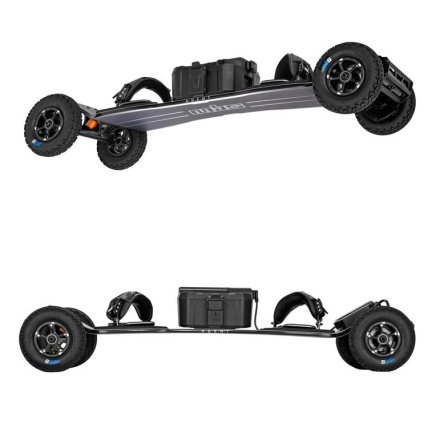 MBS Agent Air Electric Mountainboard with F5 Bindings