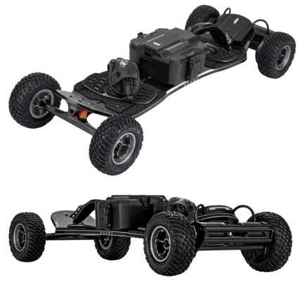 MBS Agent Explorer Electric Mountainboard with F5X Bindings