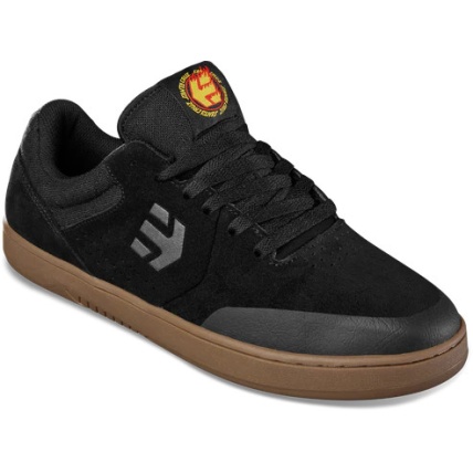 Marana x Santa Cruz Black & Gum Skate Shoes
