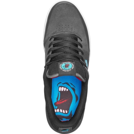 Marana x Santa Cruz Dark Grey Black Skate Shoes