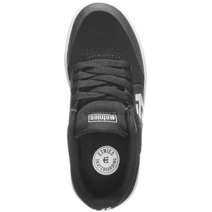 Marana Kids Black Gum White Skate Shoes
