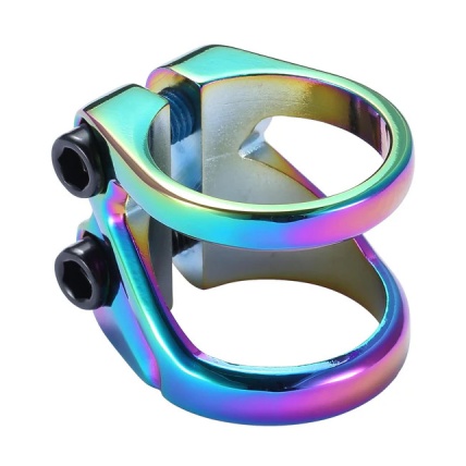 Z Clamp Double Bar Scooter Clamp Oil Slick