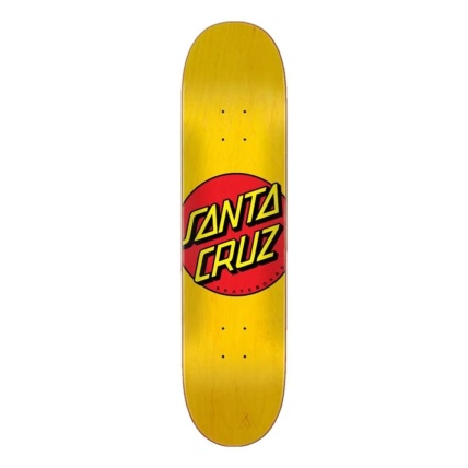 Classic Dot Yellow 7.75 Skateboard Deck