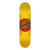 Santa Cruz - Classic Dot Yellow 7.75 Skateboard Deck
