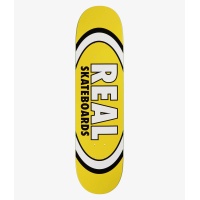 Real - Classic Oval Yellow 8.06 Skateboard Deck