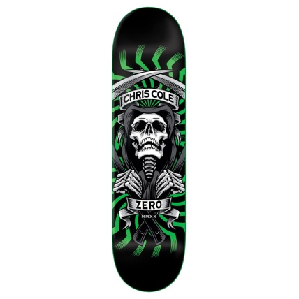 Zero Skateboards Deck MMXX Green Cole 8.0