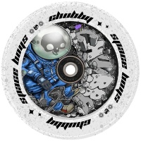 Chubby Scooter Co - Spaceboy Astronaught Glitter 110mm Scooter Wheel
