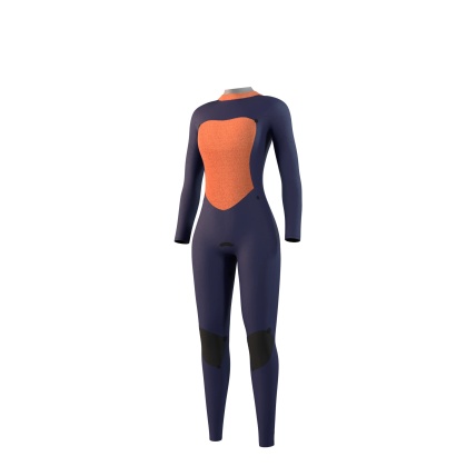 Mystic Star 3/2mm Black Back Zip Women Wetsuit
