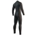 Mystic Evolve 4/3 Mens Natural Rubber Black FZip Wetsuit