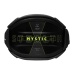 Mystic Stealth Black Lime Waist Hardshell Kite Harness back