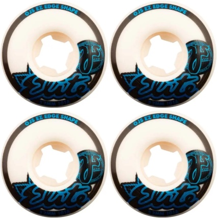 OJ Wheels Elite EZ Edge 101a White 53mm