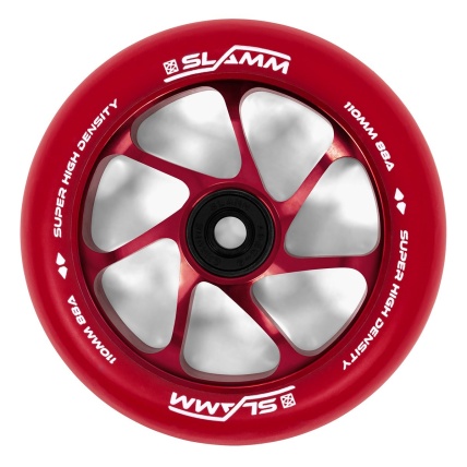 Slamm Scooters Team Alloy Wheel 110mm Red Red