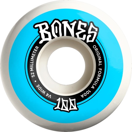 Bones OG Wides 100A V4 52mm Wheel