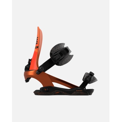 Rome Katana AW FASE Team Orange Fast Entry Snowboard Bindings
