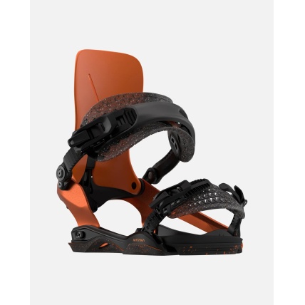 Rome Katana AW FASE Team Orange Fast Entry Snowboard Bindings