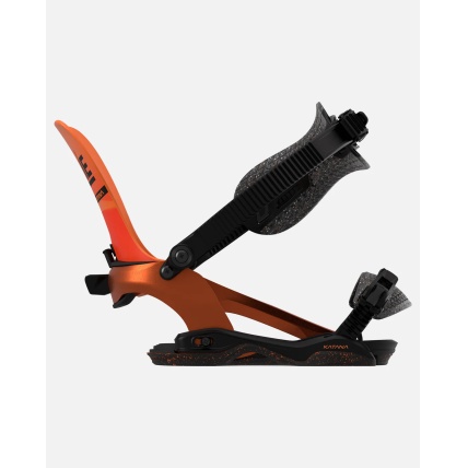 Rome Katana AW FASE Team Orange Fast Entry Snowboard Bindings