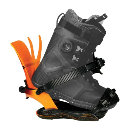 Rome Katana AW FASE Team Orange Fast Entry Snowboard Bindings