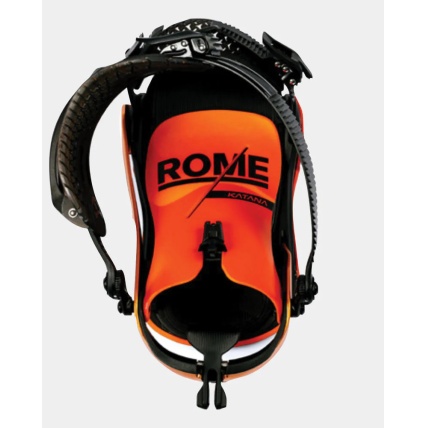 Rome Katana AW FASE Team Orange Fast Entry Snowboard Bindings