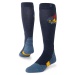 Stance Peaks Navy Mid Merino Blend Snow Socks