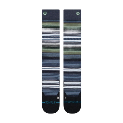 Curren Navy 26 Merino Blend Snow Socks