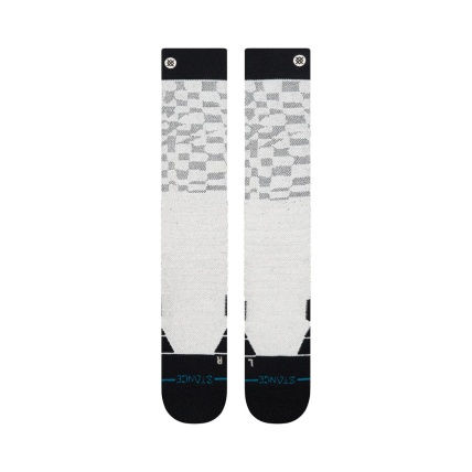 Check Me Out Black Mid Poly Blend Snow Socks