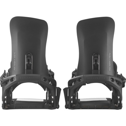 XA Supermatic Black Unisex Step In Snowboard Bindings